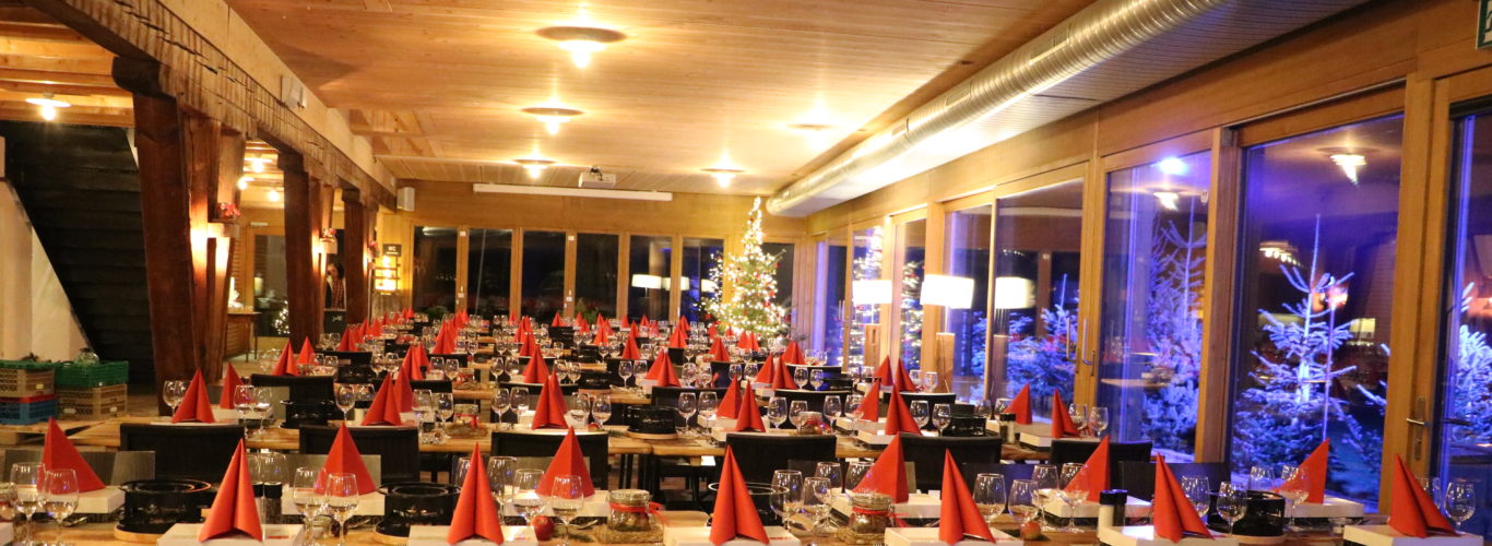 Weihnachtsfeier für Firmen auf dem Bauernhof Jucker Farm