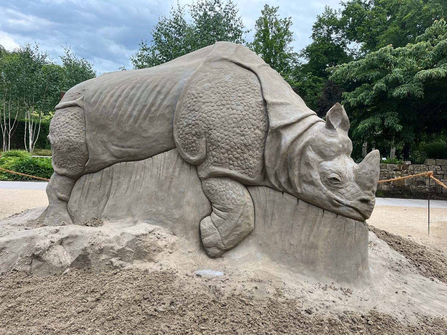 Sandkunst - Sandskulpturen im Blühenden Barock Ludwigsburg